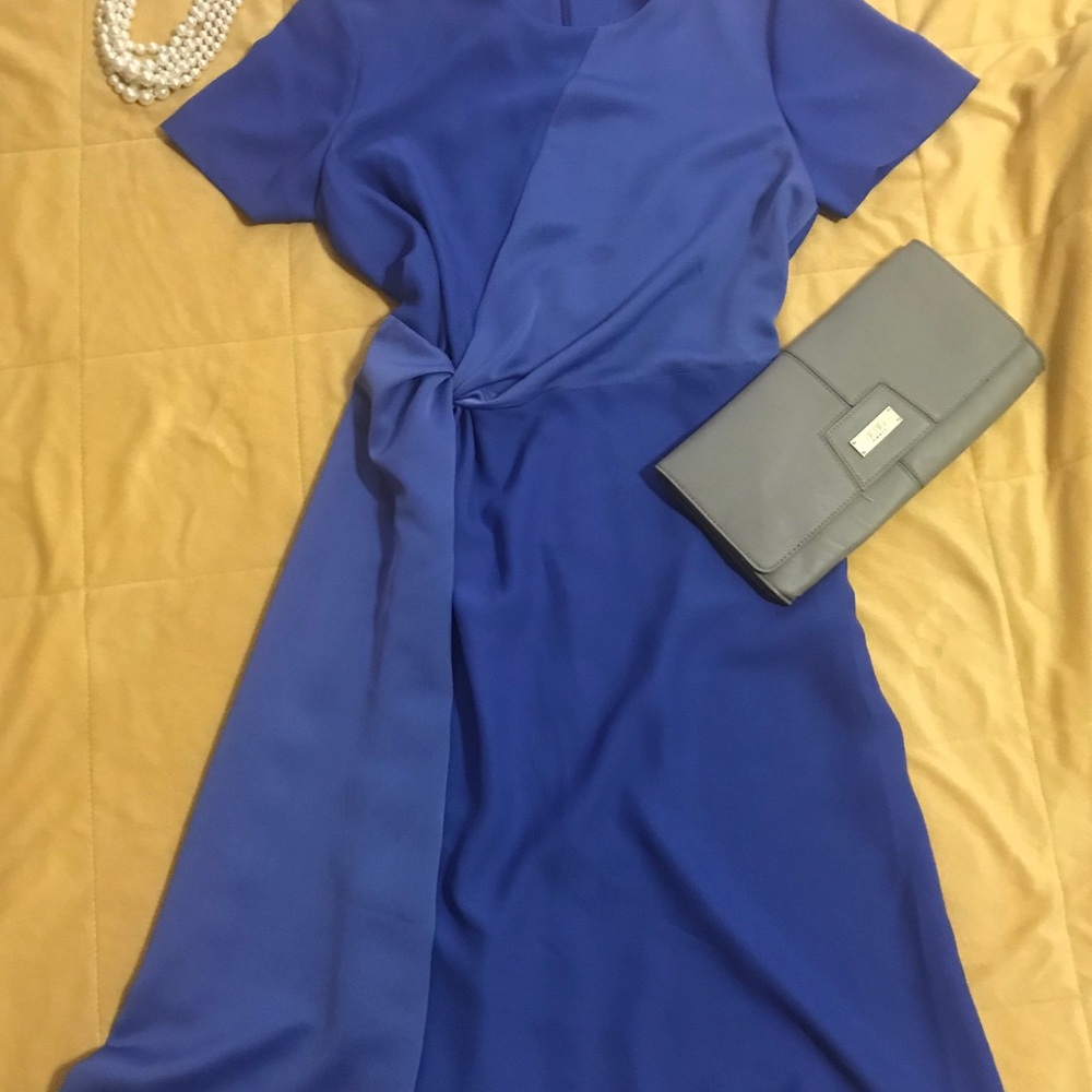 Color Block Midi Dress